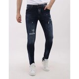 Mario Morato Kavbojke slim 154189743 Modra u