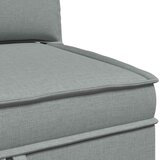  Set namještaja za dnevni boravak 3 pcs Svjetlosiva Tkanina | shoptok.hr