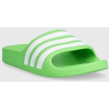 Adidas Otroški natikači ADILETTE AQUA K zelena barva | Shoptok.si