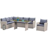Gardenson Vrtni Set Lanzarote, 3-delni, Z Blazinami | Shoptok.si