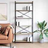 Police za knjige sonoma hrast 80 x 30 x 188 cm | shoptok.hr