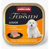 Animonda Vom Feinsten Junior perutninska in puranja srca - mokra hrana za pasje mladiče - 150g, (21385680) | Shoptok.si