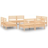  Vrtna sedežna garnitura 8-delna trdna borovina, (20674946) | Shoptok.si
