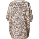 Ragdoll LA Sweater majica svijetlosmeđa / crna / bijela