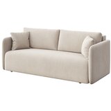 Rodier Bež žametna raztegljiva sedežna garnitura 220 cm Chaum – | Shoptok.si