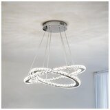 Eglo varrazo visilica/2, led, 29,6w, prečnik 550, hrom/kristal | Eponuda.com