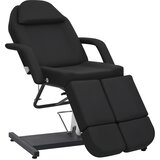 Kozmetička stolica od umjetne kože crna 180 x 62 x 78 cm | shoptok.hr