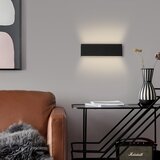  Immax NEO 07086L - prigušiva LED zidna lampa LISTON LED/8W/230V crna + daljinski upravljač | Eponuda.com
