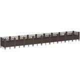  Vrtna sadilica s klinovima smeđa 363 5x43 5x43 5 cm PP | shoptok.hr