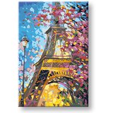  Slikanje po številkah PREMIUM GOLD - Eiffel Tower (set za) | Shoptok.si