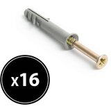 Handy Zidni vložek + vijak - 6 x 40 mm - 16 kosov / paket Cene