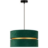  Duolla - Luster na sajli DUO 1xE27/15W/230V prečnik 40 cm, zelena/zlatna | Eponuda.com