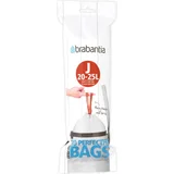 Brabantia PerfectFit Bin Liner Type J 20-25 L, 20 Bags