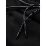 Ombre Men's sweatpants joggers with contrasting stripes - black | Shoptok.si