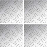  Stepenica Četvrtasti 4 pcs Srebrno 20 x 20 cm Aluminij | shoptok.hr