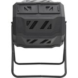  Vrtna posuda za kompost crna 73 x 64 x 95 cm 160 L | Eponuda.com