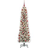 vidaXL Umestno božično drevo med 300 LED Zelena in bela 180 cm | Shoptok.si
