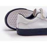 Boto Children's sneakers with velcro white-navy Pennyn | Shoptok.si