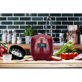 REISHUNGER digitalni mini kuhalo za rižu 0,6 litara, 350 vata, tamnocrveno542-MDRK-DR | shoptok.hr