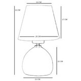 Opviq 8898-2 blackwalnut table lamp | ePonuda.com