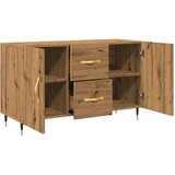  Komoda boja hrasta artisan 100 x 36 x 60 cm konstruiranog drva | shoptok.hr