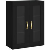  Zidni ormarići 2 kom crni od konstruiranog drva | shoptok.hr