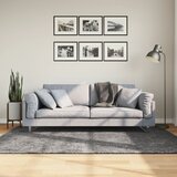  Tepih HUARTE kratkih vlakana mekani i perivi antracit 140x200cm | shoptok.hr
