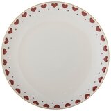 Bloomingville Bijeli tanjur s božićnim motivom od kamenine ø 26,5 cm Jolly – | shoptok.hr
