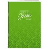 Play exclusive, sveska sa PP koricama, 40 lista, I feel colors - odaberite motiv A5 Karo Zelena | ePonuda.com