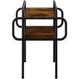  Stolić za kavu Dimljeni hrast 40 x 40 x 51 cm Konstruirano drvo | shoptok.hr