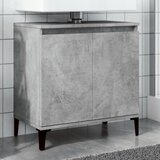 vidaXL Ormarić za umivaonik siva boja betona 58 x 33 x 60 cm drveni Cijene