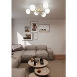 Luster na štapu MAGNUM 6xE14/10W/230V bela/zlatna | Eponuda.com