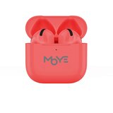 Moye Aurras 3 Lite TWS brezžične slušalke rdeče barve | Shoptok.si