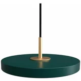 UMAGE Tamno zelena LED viseća svjetiljka s metalnim sjenilom ø 15 cm Asteria Micro –