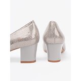  Grey pumps with silver decoration | shoptok.hr