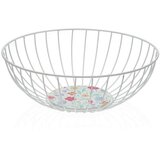 Posuda za Voće Versa Flandes Metal Čelik Drvo MDF 28 x 10 x 28 cm | shoptok.hr