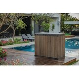 Keter Temno rjava plastična vrtna škatla za shranjevanje Deco – | Shoptok.si