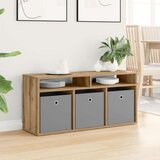  Nizek šalter s predalom Umetni hrast 102 x 32 x 48,5 cm, (5000238889) | Shoptok.si
