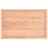 Stolna ploča svjetlosmeđa 100x60x(2-6) cm obrađena hrastovina | Eponuda.com