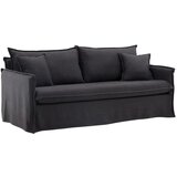 Venture Home Nova trosjed 200 cm, crni Slike