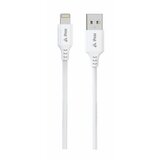 Swissten iPEAX KABEL TPU USB-A/LIGHTNING 1M, 30W, USB 2.0 Ultra otporan, bijeli | shoptok.hr