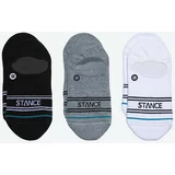 Stance Čarape Basic 3-pack boja: siva, A145D20SRO-WHT