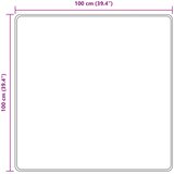 Traka za tepih MARSA Sivi 100 x 100 cm Poliester i PVC | shoptok.hr