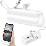 5000mAh prenosna baterija z Lightning in USB-C powerbank bela