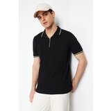 Trendyol Black Men Regular Fit 100% Cotton Polo Neck T-shirt | shoptok.hr