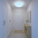  LED prigušiva stropna svetiljka HEX LED/72W/230V 3000-6000K prečnik 50 cm bela + daljinski upravljač | Eponuda.com