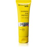 Revolution Sun Protect Shimmer posvjetljujuća zaštitna krema SPF 50 50 ml | shoptok.hr