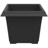  Kvadratna saksija za cvijeće 6 pcs Crna 23 x 23 x 17,5 cm | Eponuda.com