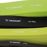 Trizand set elastičnih traka za vježbanje, 4 komada, s držačem za vrata | shoptok.hr