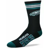 For Bare Feet Philadelphia Eagles Graphic 4-Stripe Deuce čarape